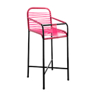 Cadeira De Alimentação Infantil Papinha Em Fio Único Rosa Bebê