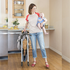 Cadeira De Alimentação Infantil Slim Snacker Cinza - Graco