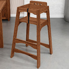 Cadeira De Alimentação Para Bebê Infantil Criança Madeira Mac