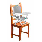 Cadeira De Alimentação Pocket Bebeliê Branco/cinza Cap-01 Cad