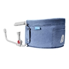 Cadeira De Alimentação Portátil De Mesa Click Azul Multikids