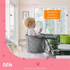 Cadeira De Alimentação Portátil De Mesa Click Azul Multikids
