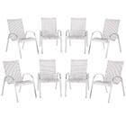 Cadeira De Aluminio Colombia 8 Unidades Para Area, Piscina ,