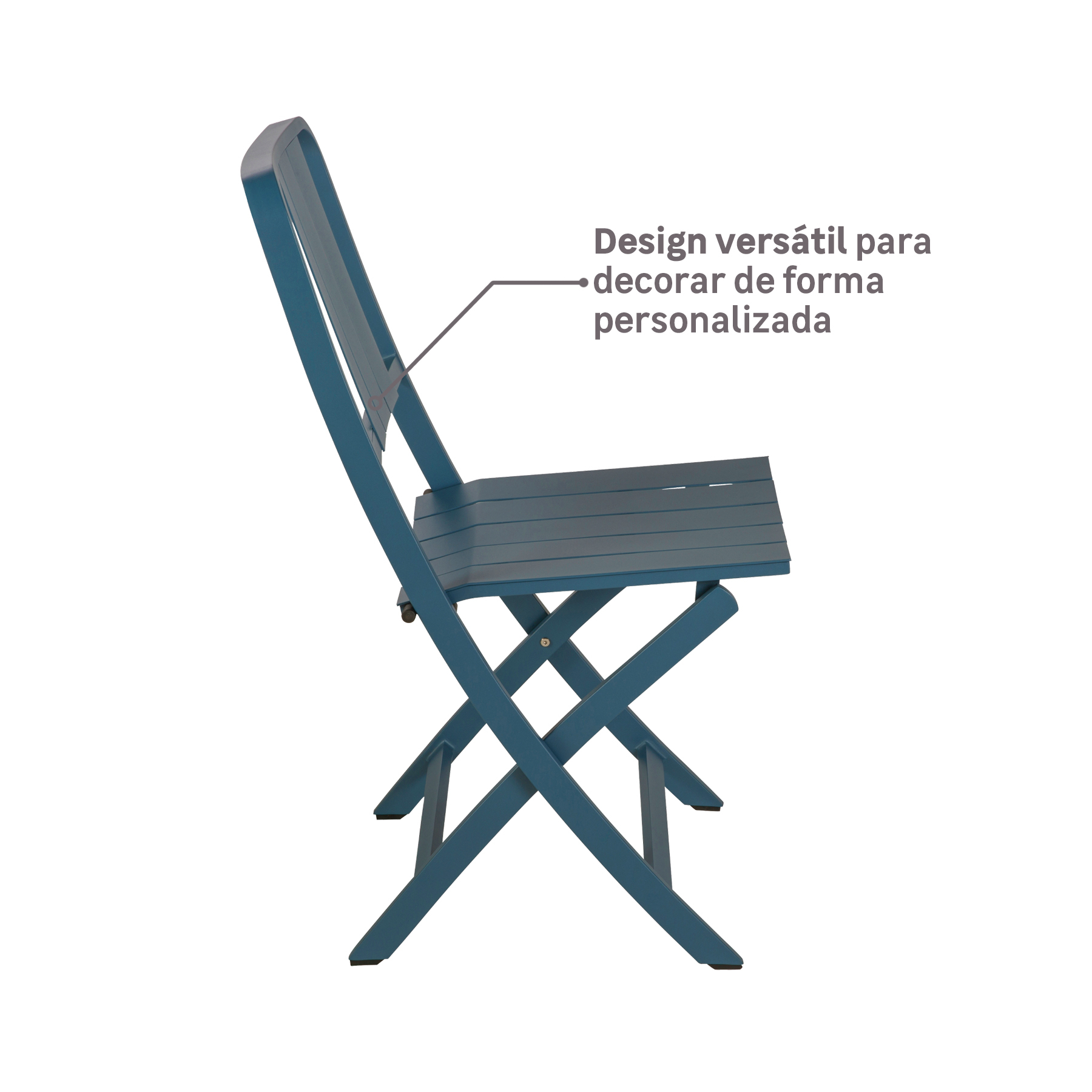 Cadeira Dobrável para Jardim Idaho Naterial