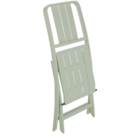 Cadeira para Jardim de Alumínio Dobrável Idaho Verde 87x44x58,5cm Naterial