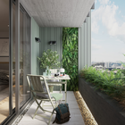 Cadeira para Jardim de Alumínio Dobrável Idaho Verde 87x44x58,5cm Naterial