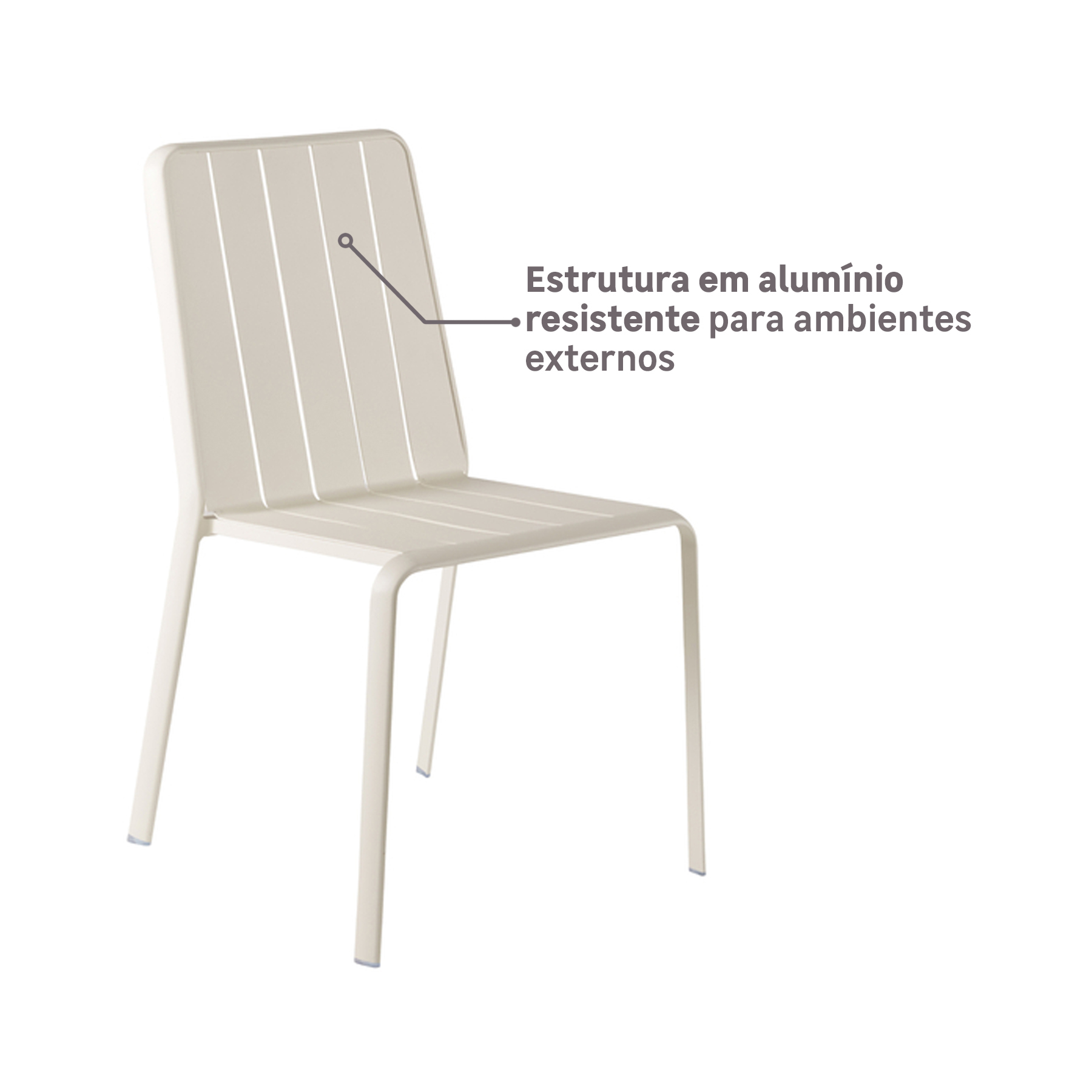 Cadeira para Jardim Idaho Naterial