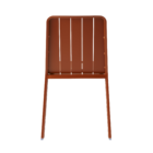 Cadeira para Jardim de Alumínio Idaho Laranja 85x52x61,5cm Naterial