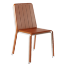 Cadeira para Jardim de Alumínio Idaho Laranja 85x52x61,5cm Naterial