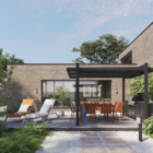 Cadeira para Jardim de Alumínio Idaho Laranja 85x52x61,5cm Naterial