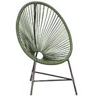 Cadeira De Área Acapulco Bahamas Verde Musgo Corda Sintetica