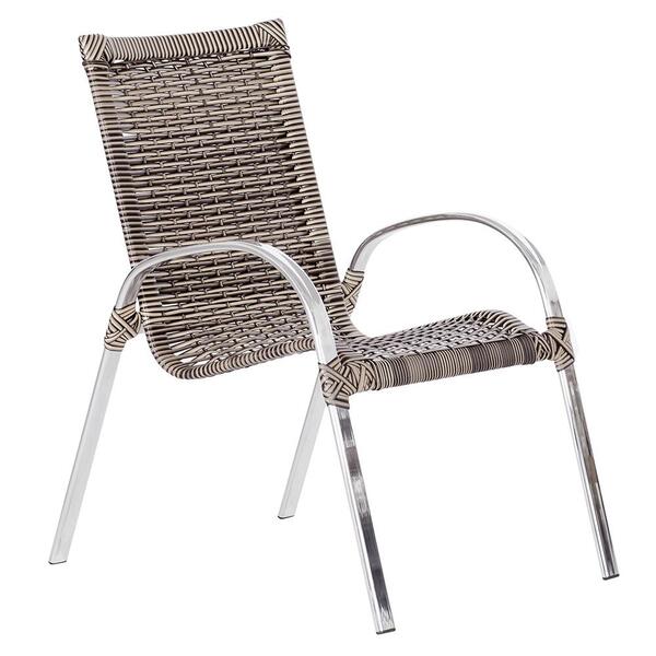 Cadeira De Área Colombia 1 Unidade Para Piscina Em Aluminio E