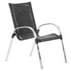 Cadeira De Area Em Aluminio E Fibra Sintetica Colombia 1 Unid