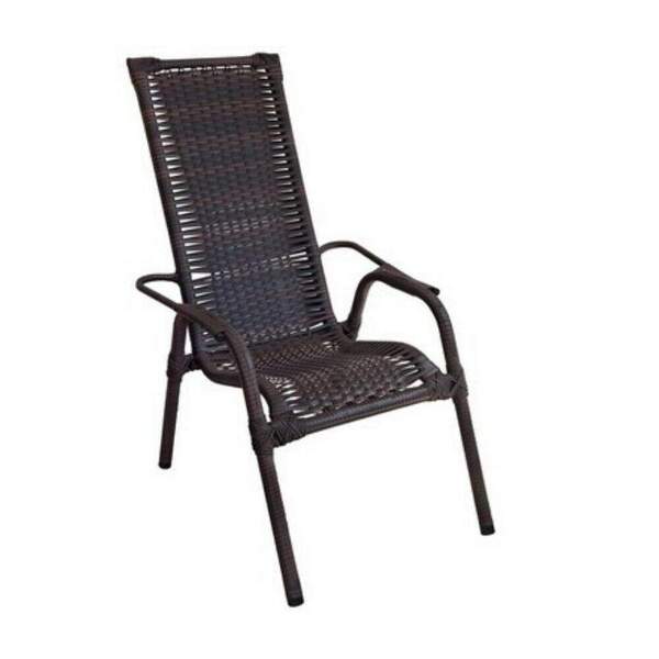 Cadeira De Área Em Junco Argila Fortmix