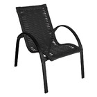 Cadeira de Área Externa Garden em Alumínio Pintado e Fibra Si