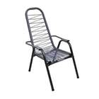 Cadeira De Área Fio Cinza Fortmix