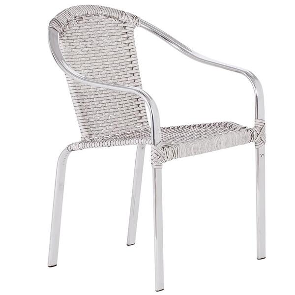 Cadeira De Área Toquio 1 Unidade Para Piscina Em Aluminio E F