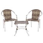 Cadeira De Área Toquio 2 Unidades E Mesa Baixa Colombia Para