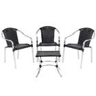 Cadeira De Área Toquio 3 Unidades E Mesa Baixa Colombia Para