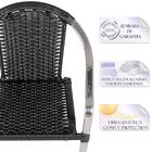 Cadeira De Área Toquio 7 Unidades Para Piscina Em Aluminio E