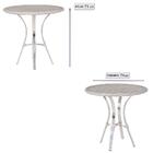 Cadeira De Área Toquio Toquio E Mesa Alta Toquio Para Piscina