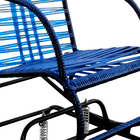 Cadeira De Balanço Adulta Em Fio Duplo Azul