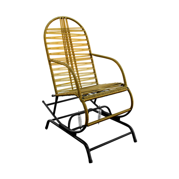 Cadeira De Balanço Adulta Em Fio Duplo De Ouro