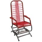 Cadeira De Balanço De Fio Vermelha Para Adulto Fortmix
