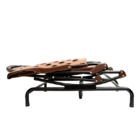 Cadeira De Balanço Dobrável Aço Carbono Reforçado Com Descans