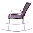 Cadeira De Balanço Em Alumínio Com Fibra Sintética Pressa