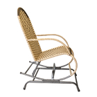 Cadeira De Balanço Em Junco Para Varanda/area Adulto Cappucci