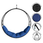 Cadeira De Balanço Lua Suspensa Em Fibra Sintética