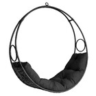 Cadeira De Balanço Lua Suspensa Em Fibra Sintética