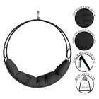 Cadeira De Balanço Lua Suspensa Em Fibra Sintética