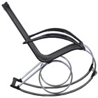 Cadeira De Balanço Para Área Edícula Jardim Varanda Revestido