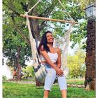 Cadeira De Balanço Suspensa Rede De Teto Varias Cores Cor:col