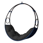 Cadeira De Balanço Suspenso Lua Nova Corda Náutica