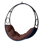 Cadeira De Balanço Suspenso Lua Nova Corda Náutica