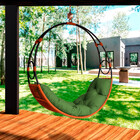 Cadeira De Balanço Suspenso Lua Nova Em Corda Náutica