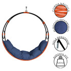 Cadeira De Balanço Suspenso Lua Nova Em Corda Náutica