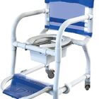 Cadeira De Banho E Higiênica Em Pvc Com Braços Escamoteáveis