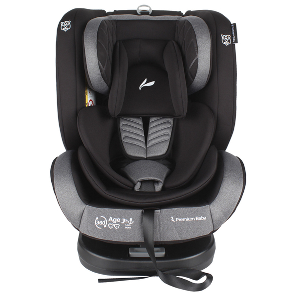 Cadeira De Carro Infantil Safe Tour 360° Cinza Premium Baby