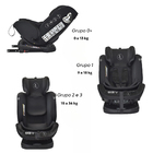 Cadeira De Carro Infantil Safe Tour 360° Cinza Premium Baby