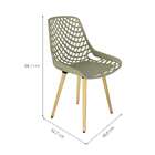 Cadeira De Cozinha Beau Design Cappuccino