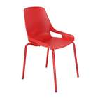 Cadeira De Cozinha Beau Vermelha