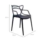 Cadeira De Cozinha Berrini Preta