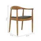 Cadeira De Cozinha Carolina Estofada Marrom