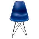 Cadeira De Cozinha Eames Azul Marinho