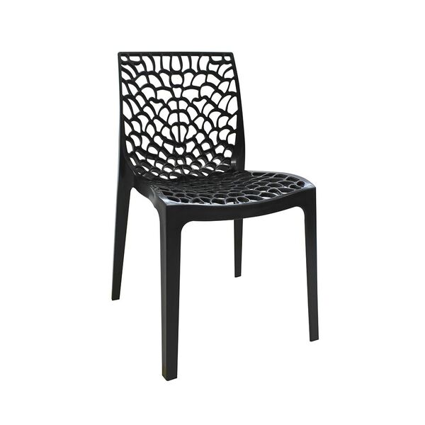 CADEIRA DE COZINHA GRUVYER PRETA 1 UNI.