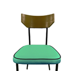 Cadeira De Cozinha Industrial New York Imbuia - Turquesa